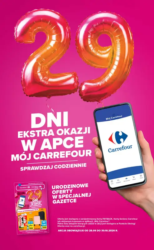 Carrefour - gazetka promocyjna W sumie urodzinowy weekend okazji od czwartku 01.10 do soboty 03.10 - strona 10