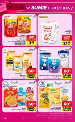 Carrefour Market - gazetka promocyjna W sumie urodzinowy weekend okazji od czwartku 01.10 do soboty 03.10 - strona 4