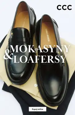 CCC - gazetka promocyjna Mokasyny i loafersy męskie od wtorku 29.09 