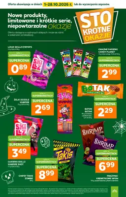 Stokrotka - gazetka promocyjna Stokrotne okazje od czwartku 01.10 do środy 28.10