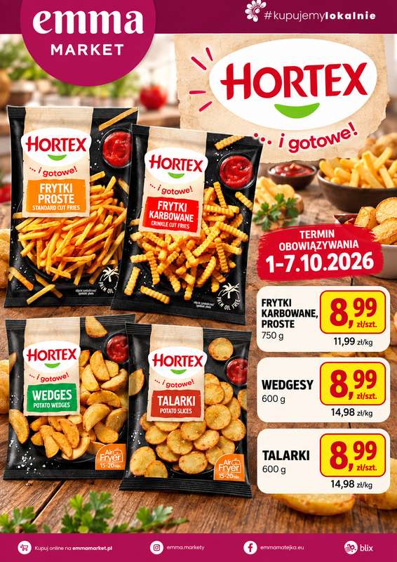 emma MARKET - gazetka promocyjna Plakaty promocyjne od czwartku 01.10 do środy 07.10