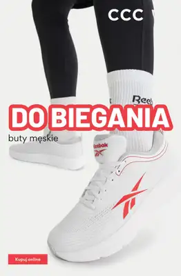 CCC - gazetka promocyjna Męskie BUTY DO BIEGANIA od wtorku 29.09 