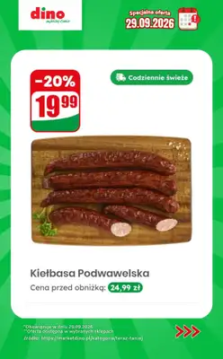 Dino - gazetka promocyjna Specjalna oferta na 29.09.2026 - promocje spoza gazetki od wtorku 29.09 do wtorku 29.09 - strona 8