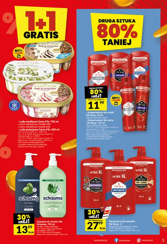 Twój Market - gazetka promocyjna Gazetka od środy 30.09 do wtorku 06.10 - strona 5