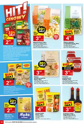 Twój Market - gazetka promocyjna Gazetka od środy 30.09 do wtorku 06.10 - strona 22