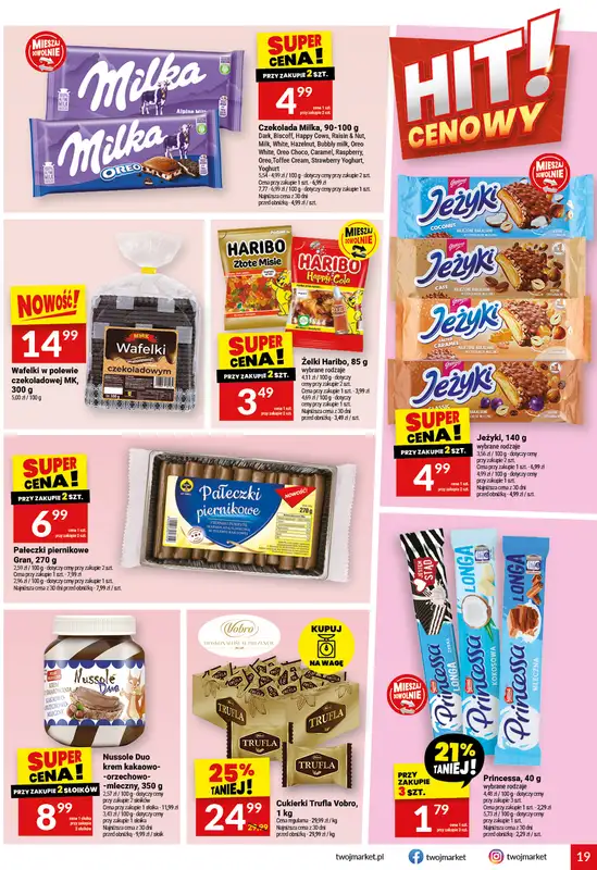 Twój Market - gazetka promocyjna Gazetka od środy 30.09 do wtorku 06.10 - strona 19