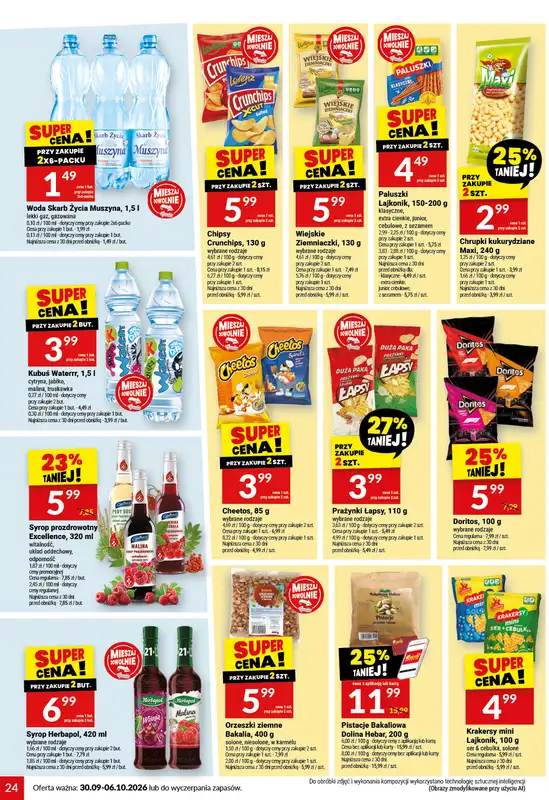 Twój Market - gazetka promocyjna Gazetka od środy 30.09 do wtorku 06.10 - strona 24