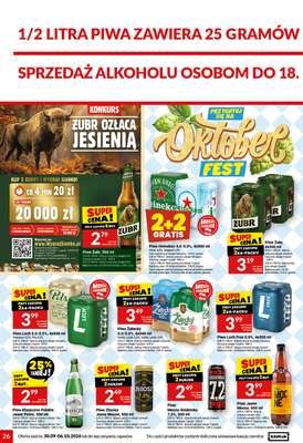 Twój Market - gazetka promocyjna Gazetka od środy 30.09 do wtorku 06.10 - strona 26