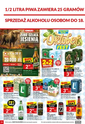 Twój Market - gazetka promocyjna Gazetka od środy 30.09 do wtorku 06.10 - strona 26