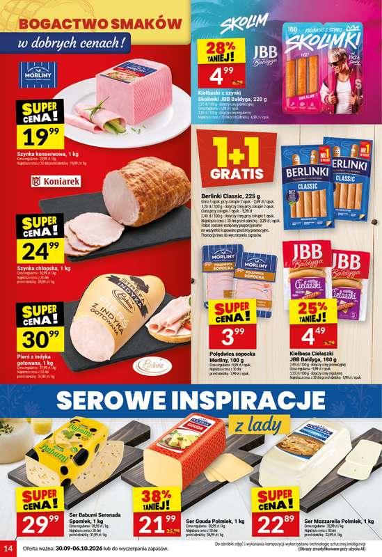 Twój Market - gazetka promocyjna Gazetka od środy 30.09 do wtorku 06.10 - strona 14