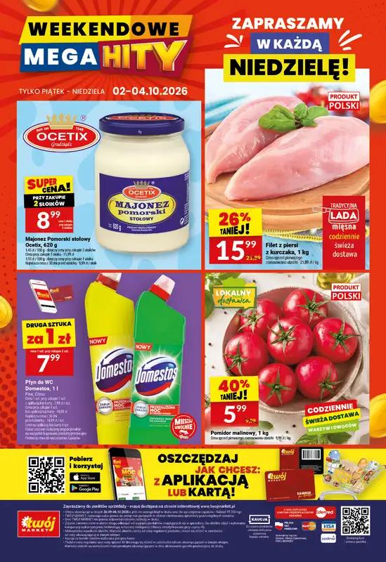 Twój Market - gazetka promocyjna Gazetka od środy 30.09 do wtorku 06.10 - strona 40
