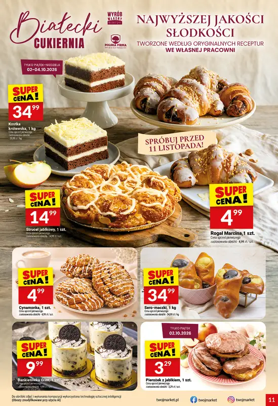 Twój Market - gazetka promocyjna Gazetka od środy 30.09 do wtorku 06.10 - strona 11