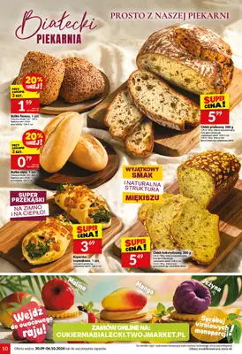 Twój Market - gazetka promocyjna Gazetka od środy 30.09 do wtorku 06.10 - strona 10