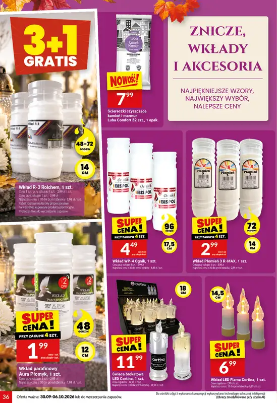 Twój Market - gazetka promocyjna Gazetka od środy 30.09 do wtorku 06.10 - strona 36