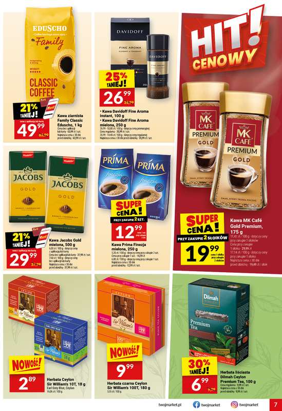 Twój Market - gazetka promocyjna Gazetka od środy 30.09 do wtorku 06.10 - strona 7