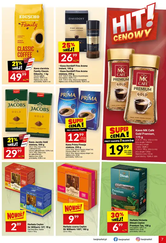 Twój Market - gazetka promocyjna Gazetka od środy 30.09 do wtorku 06.10 - strona 7