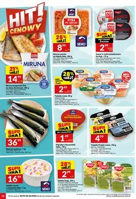 Twój Market - gazetka promocyjna Gazetka od środy 30.09 do wtorku 06.10 - strona 16