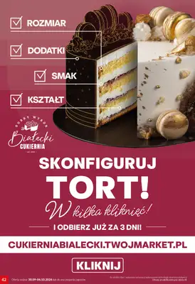 Twój Market - gazetka promocyjna Gazetka od środy 30.09 do wtorku 06.10 - strona 42