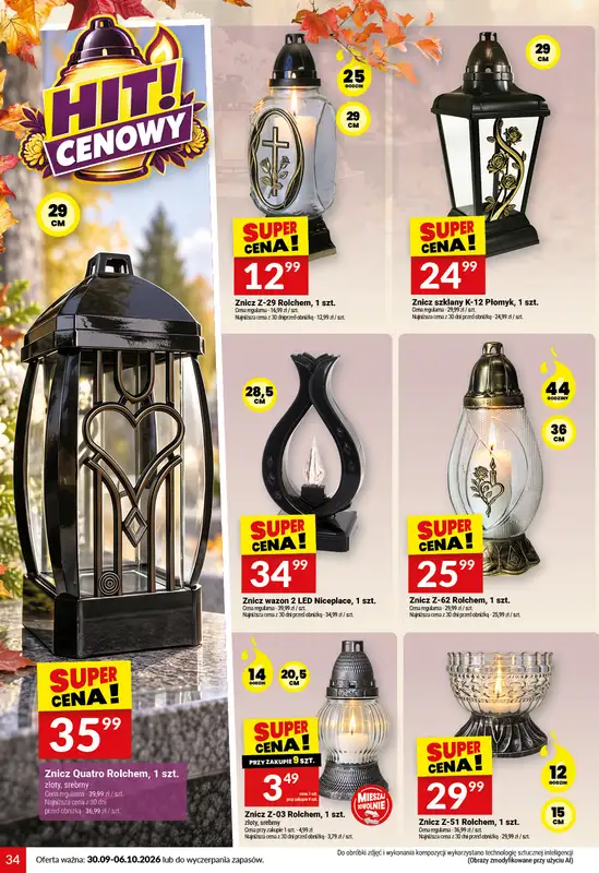 Twój Market - gazetka promocyjna Gazetka od środy 30.09 do wtorku 06.10 - strona 34