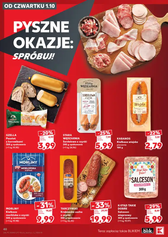Kaufland - gazetka promocyjna Gazetka Tygodnia od czwartku 01.10 do środy 07.10 - strona 40