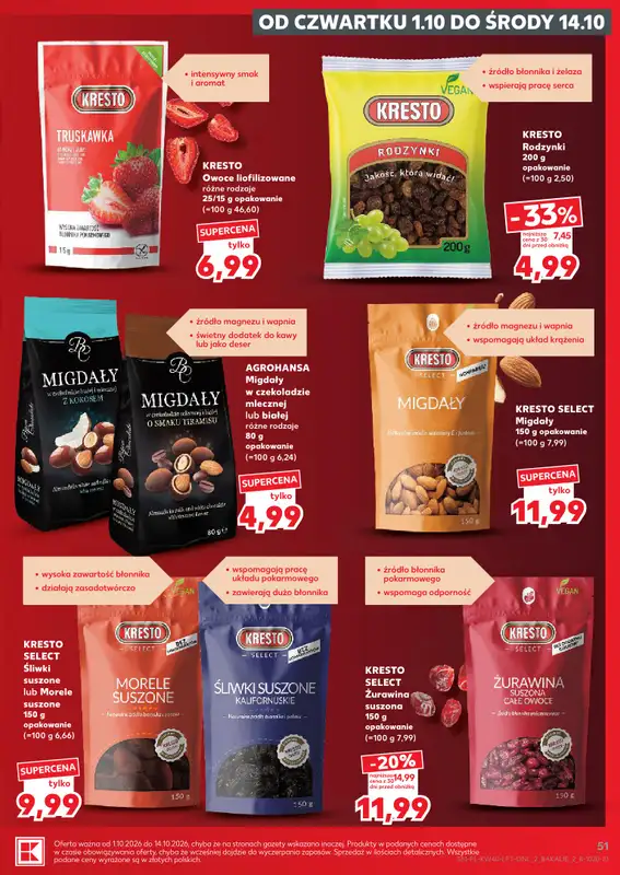 Kaufland - gazetka promocyjna Gazetka Tygodnia od czwartku 01.10 do środy 07.10 - strona 51