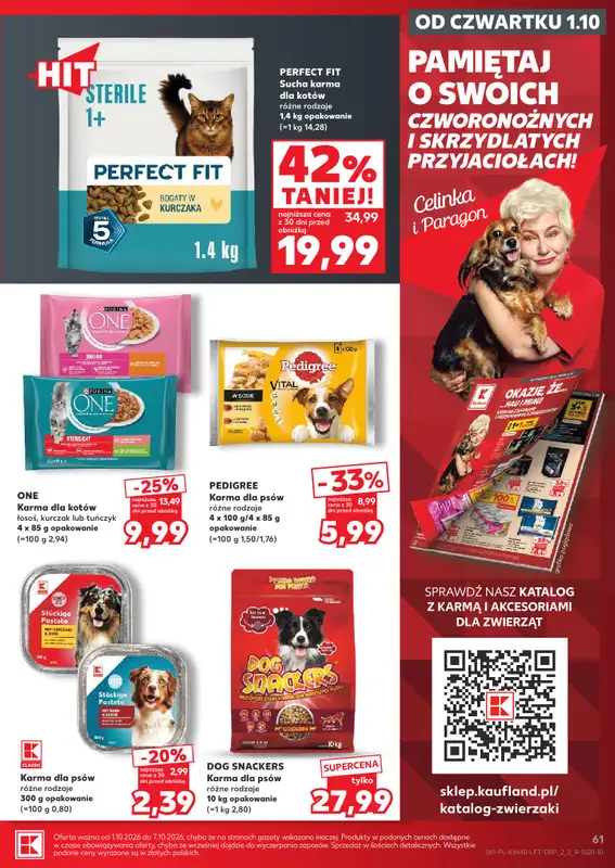 Kaufland - gazetka promocyjna Gazetka Tygodnia od czwartku 01.10 do środy 07.10 - strona 61