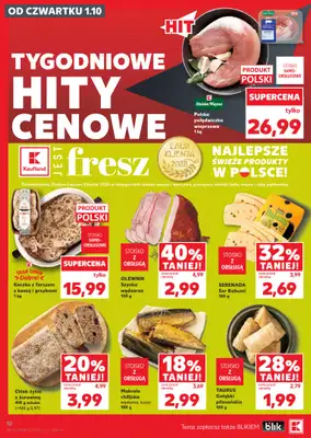 Kaufland - gazetka promocyjna Gazetka Tygodnia od czwartku 01.10 do środy 07.10 - strona 10