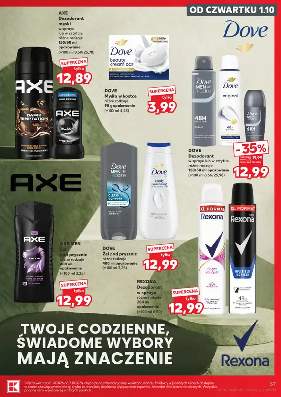 Kaufland - gazetka promocyjna Gazetka Tygodnia od czwartku 01.10 do środy 07.10 - strona 57