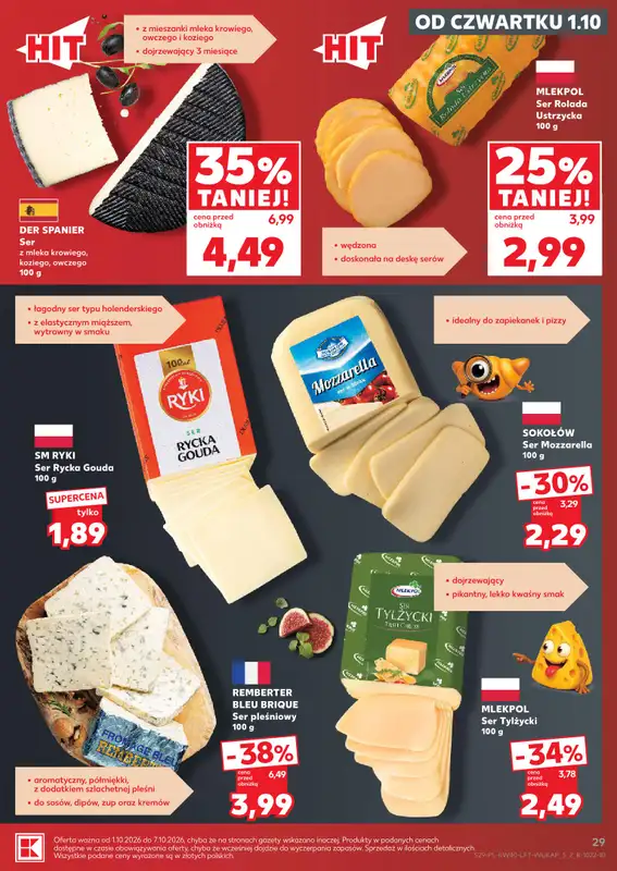 Kaufland - gazetka promocyjna Gazetka Tygodnia od czwartku 01.10 do środy 07.10 - strona 29
