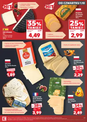 Kaufland - gazetka promocyjna Gazetka Tygodnia od czwartku 01.10 do środy 07.10 - strona 29