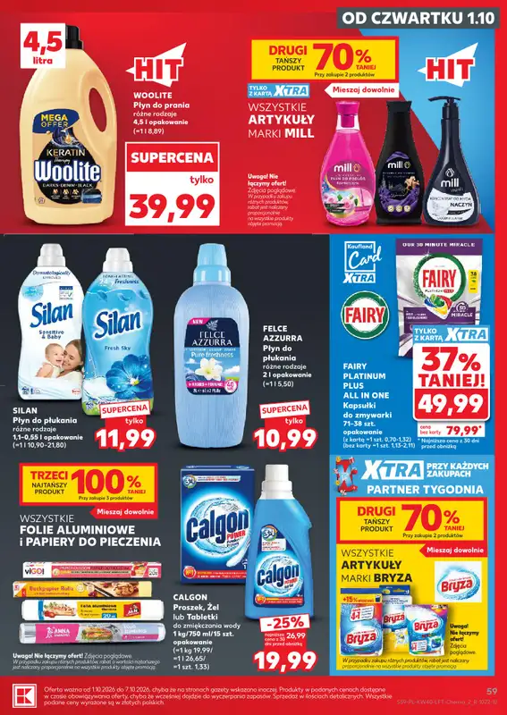 Kaufland - gazetka promocyjna Gazetka Tygodnia od czwartku 01.10 do środy 07.10 - strona 59