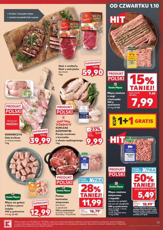 Kaufland - gazetka promocyjna Gazetka Tygodnia od czwartku 01.10 do środy 07.10 - strona 35