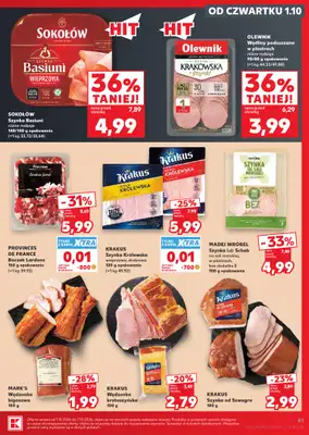 Kaufland - gazetka promocyjna Gazetka Tygodnia od czwartku 01.10 do środy 07.10 - strona 41