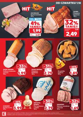 Kaufland - gazetka promocyjna Gazetka Tygodnia od czwartku 01.10 do środy 07.10 - strona 27