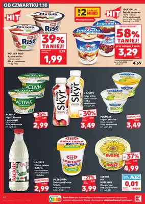 Kaufland - gazetka promocyjna Gazetka Tygodnia od czwartku 01.10 do środy 07.10 - strona 42
