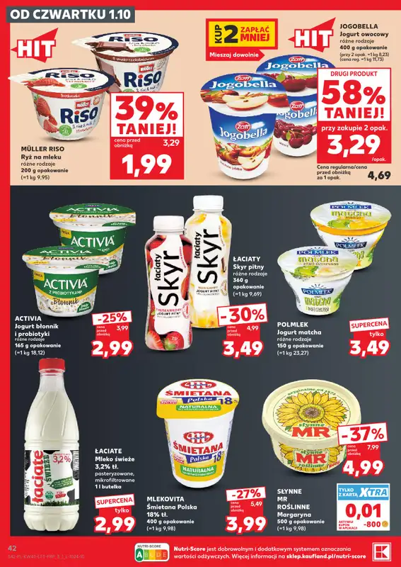 Kaufland - gazetka promocyjna Gazetka Tygodnia od czwartku 01.10 do środy 07.10 - strona 42