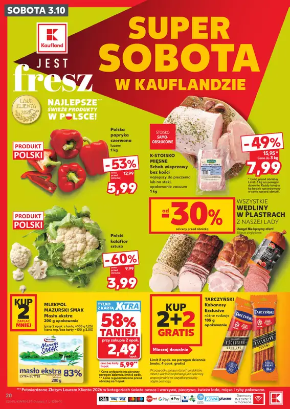 Kaufland - gazetka promocyjna Gazetka Tygodnia od czwartku 01.10 do środy 07.10 - strona 20