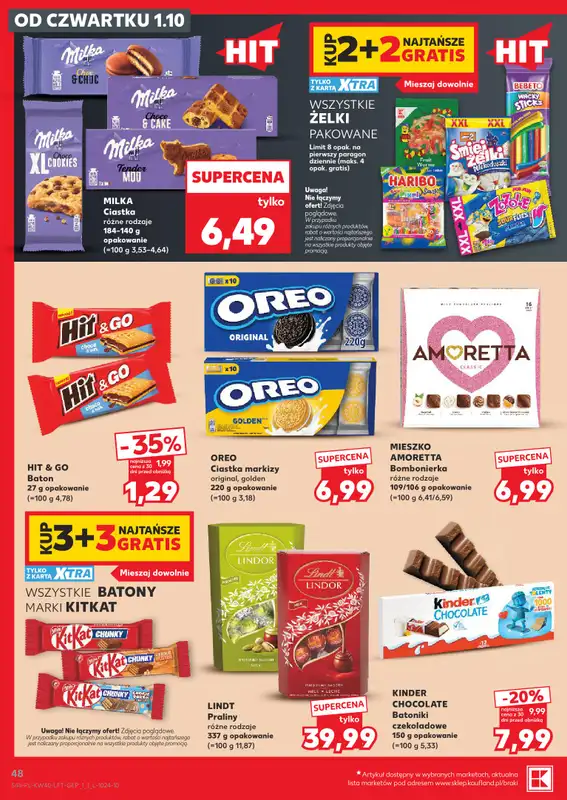 Kaufland - gazetka promocyjna Gazetka Tygodnia od czwartku 01.10 do środy 07.10 - strona 48