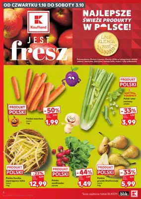 Kaufland - gazetka promocyjna Gazetka Tygodnia od czwartku 01.10 do środy 07.10 - strona 4