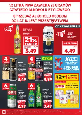 Kaufland - gazetka promocyjna Gazetka Tygodnia od czwartku 01.10 do środy 07.10 - strona 55