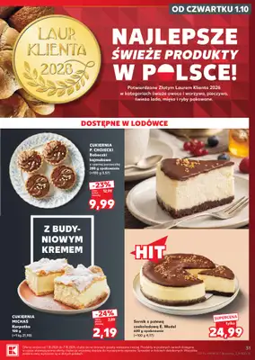 Kaufland - gazetka promocyjna Gazetka Tygodnia od czwartku 01.10 do środy 07.10 - strona 31