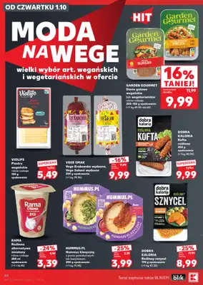 Kaufland - gazetka promocyjna Gazetka Tygodnia od czwartku 01.10 do środy 07.10 - strona 44