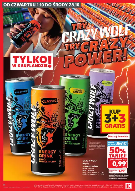Kaufland - gazetka promocyjna Gazetka Tygodnia od czwartku 01.10 do środy 07.10 - strona 14