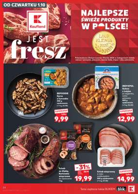 Kaufland - gazetka promocyjna Gazetka Tygodnia od czwartku 01.10 do środy 07.10 - strona 34
