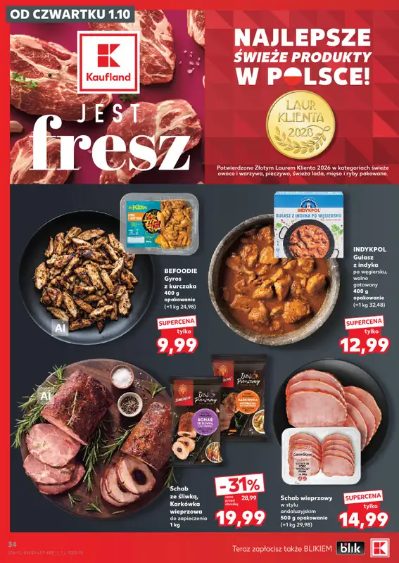 Kaufland - gazetka promocyjna Gazetka Tygodnia od czwartku 01.10 do środy 07.10 - strona 34