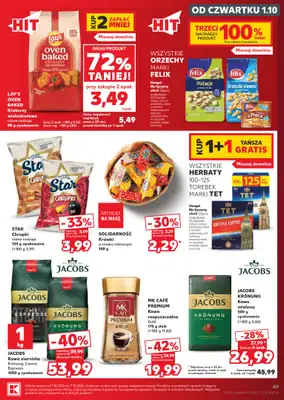 Kaufland - gazetka promocyjna Gazetka Tygodnia od czwartku 01.10 do środy 07.10 - strona 49