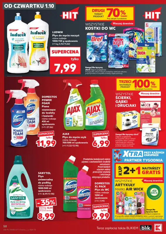 Kaufland - gazetka promocyjna Gazetka Tygodnia od czwartku 01.10 do środy 07.10 - strona 58