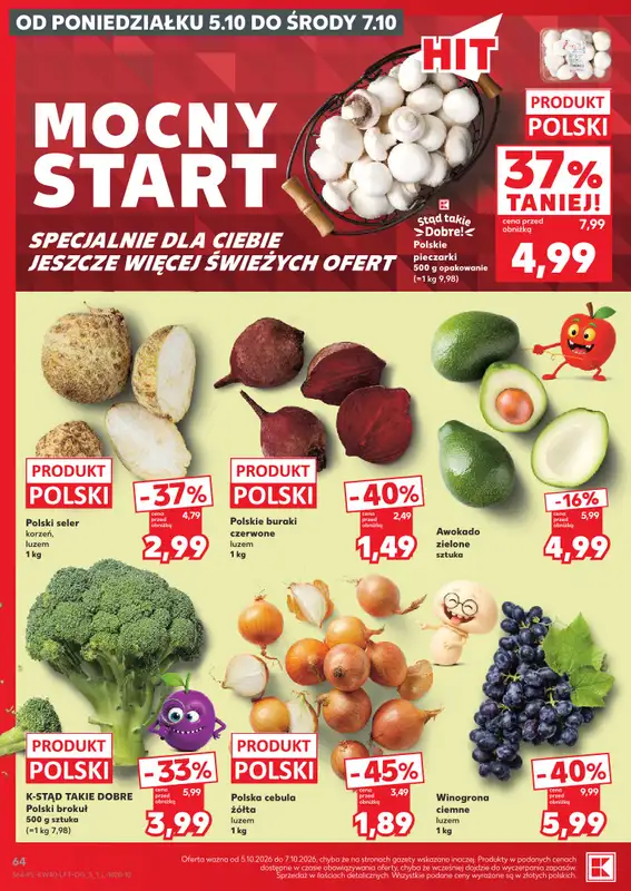 Kaufland - gazetka promocyjna Gazetka Tygodnia od czwartku 01.10 do środy 07.10 - strona 64