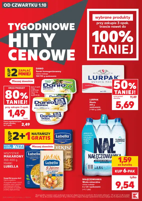 Kaufland - gazetka promocyjna Gazetka Tygodnia od czwartku 01.10 do środy 07.10 - strona 2