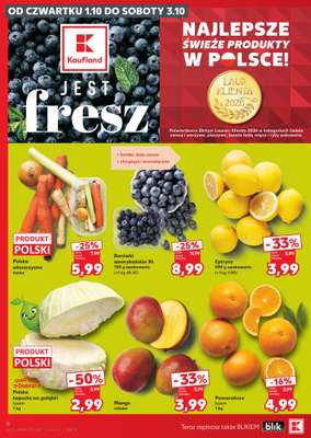 Kaufland - gazetka promocyjna Gazetka Tygodnia od czwartku 01.10 do środy 07.10 - strona 6